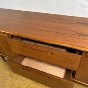 Buffet Meredew en teck vintage | Années 1960 | Design britannique du milieu du siècle A