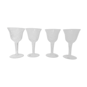 Set de 4 verres à vin