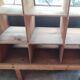 Large industrial-style shelving unit