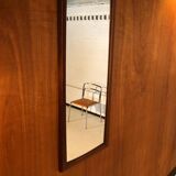 Scandinavian teak mirror circa 1960