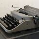 Typewriter remington noiseless band 40s 50s