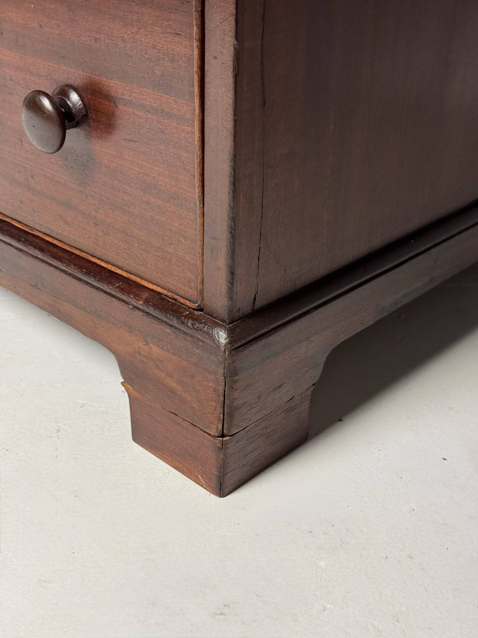Mahogany partner desk English 19th century