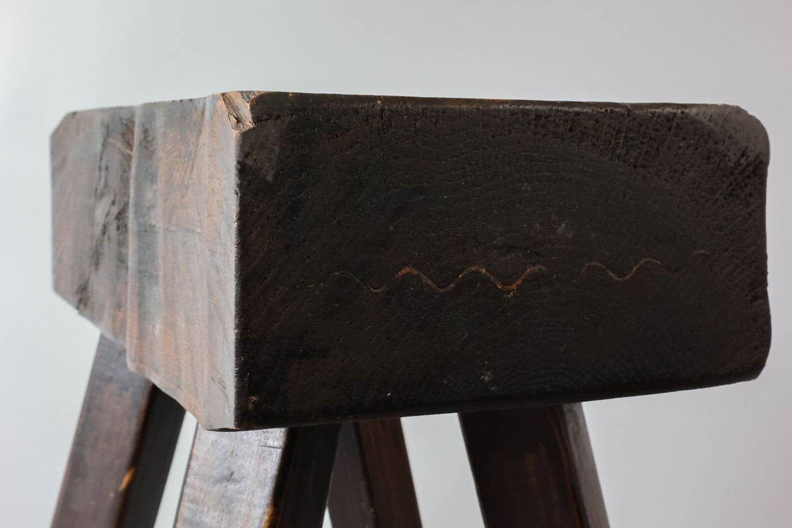 Chaises et tabouret Mobichalet vintage