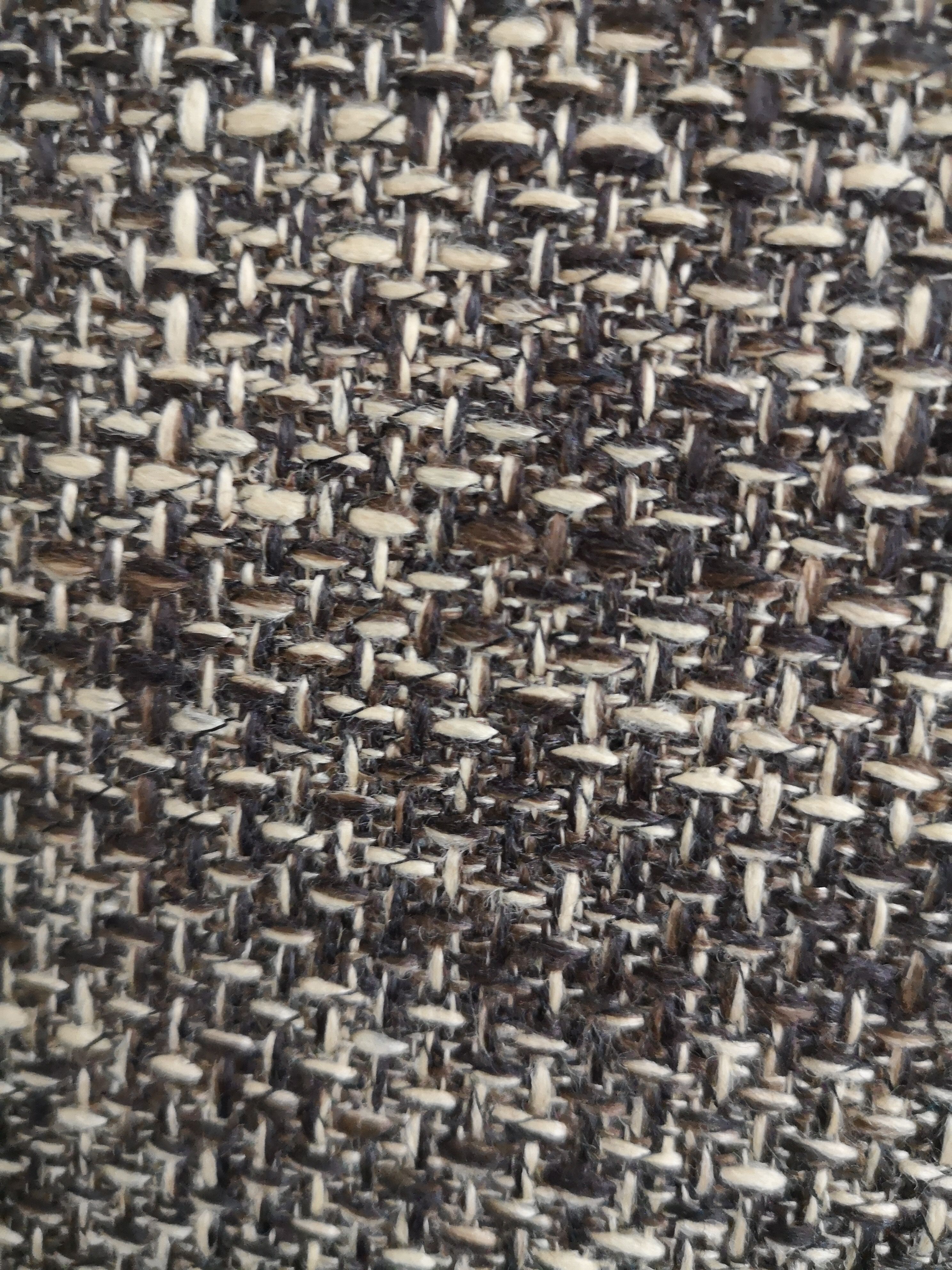 Scandinavian armchair in mottled tweed, design 1960