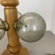Large Organic Sculptural PINE Wooden Table Light by Temde Lights, Germany 1