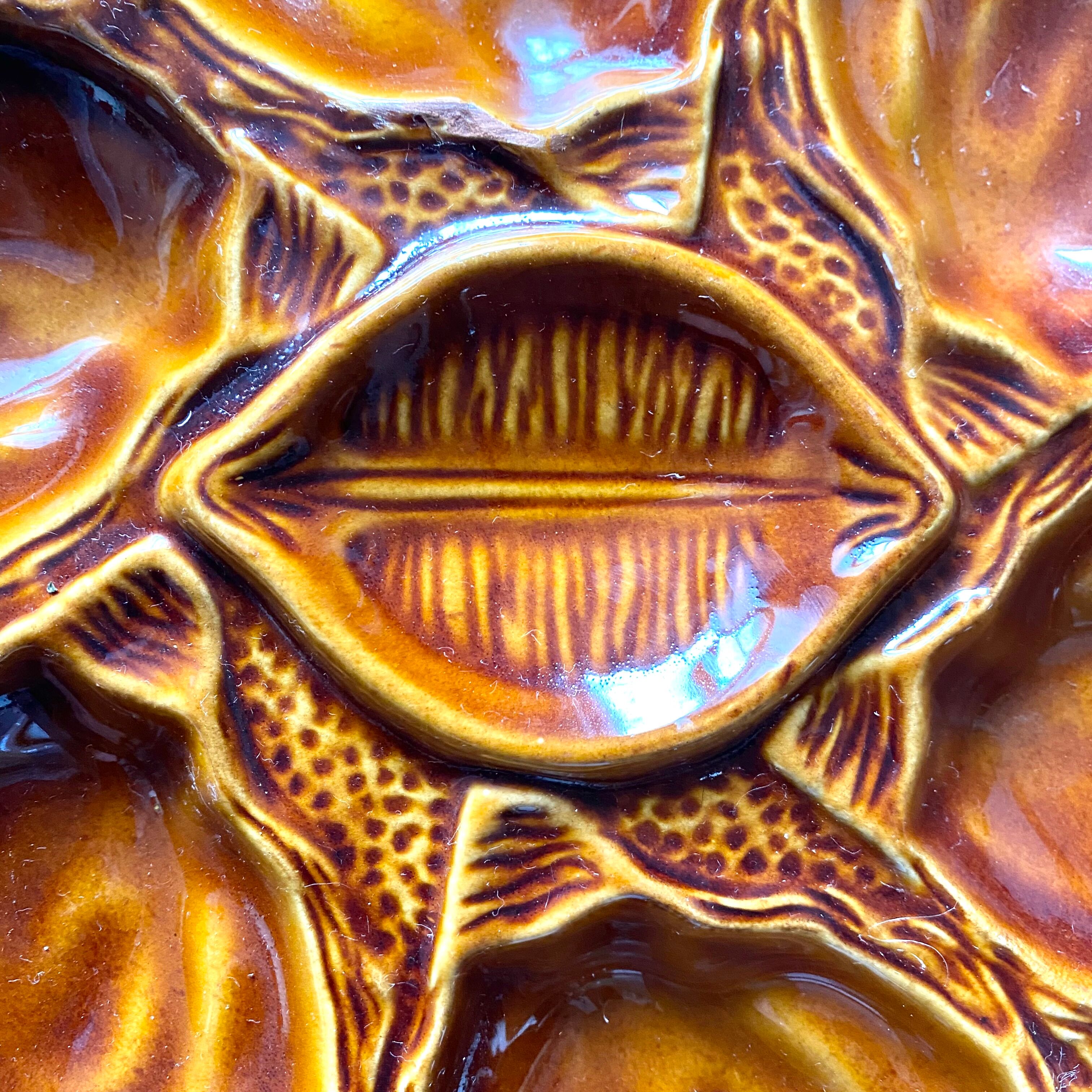 St Clément ceramic oyster service