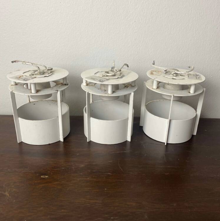 3 Louis Poulsen Vilhelm Wohlert ceiling lights
