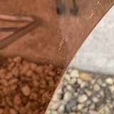 6 chaises pliantes en Plexiglas fumé et métal chrome Chaisor 1970