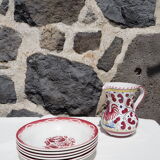 Italian ceramic pitcher