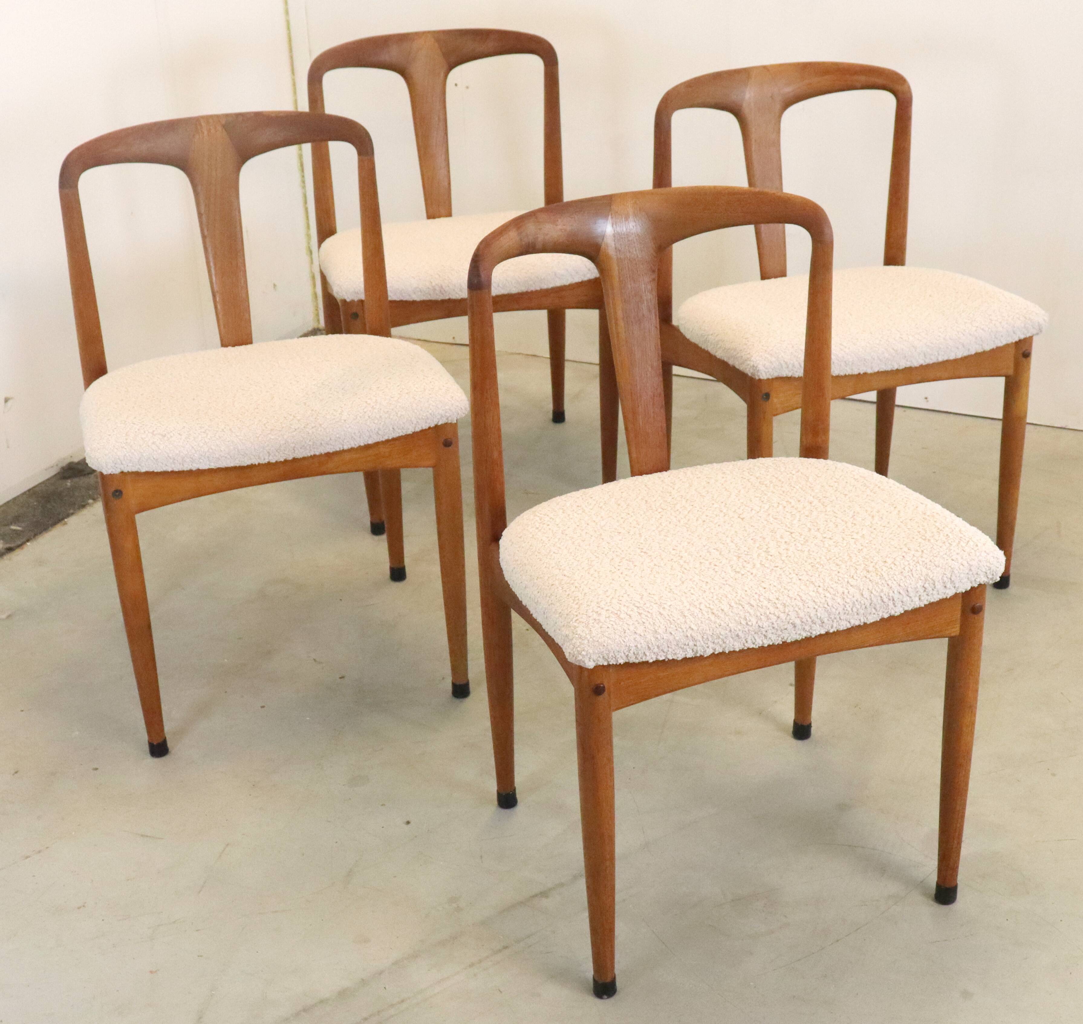 Set van 4 Johannes Anders voor Uldum Juliane stoelen 'Dyrepark'