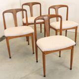 Set van 4 Johannes Anders voor Uldum Juliane stoelen 'Dyrepark'