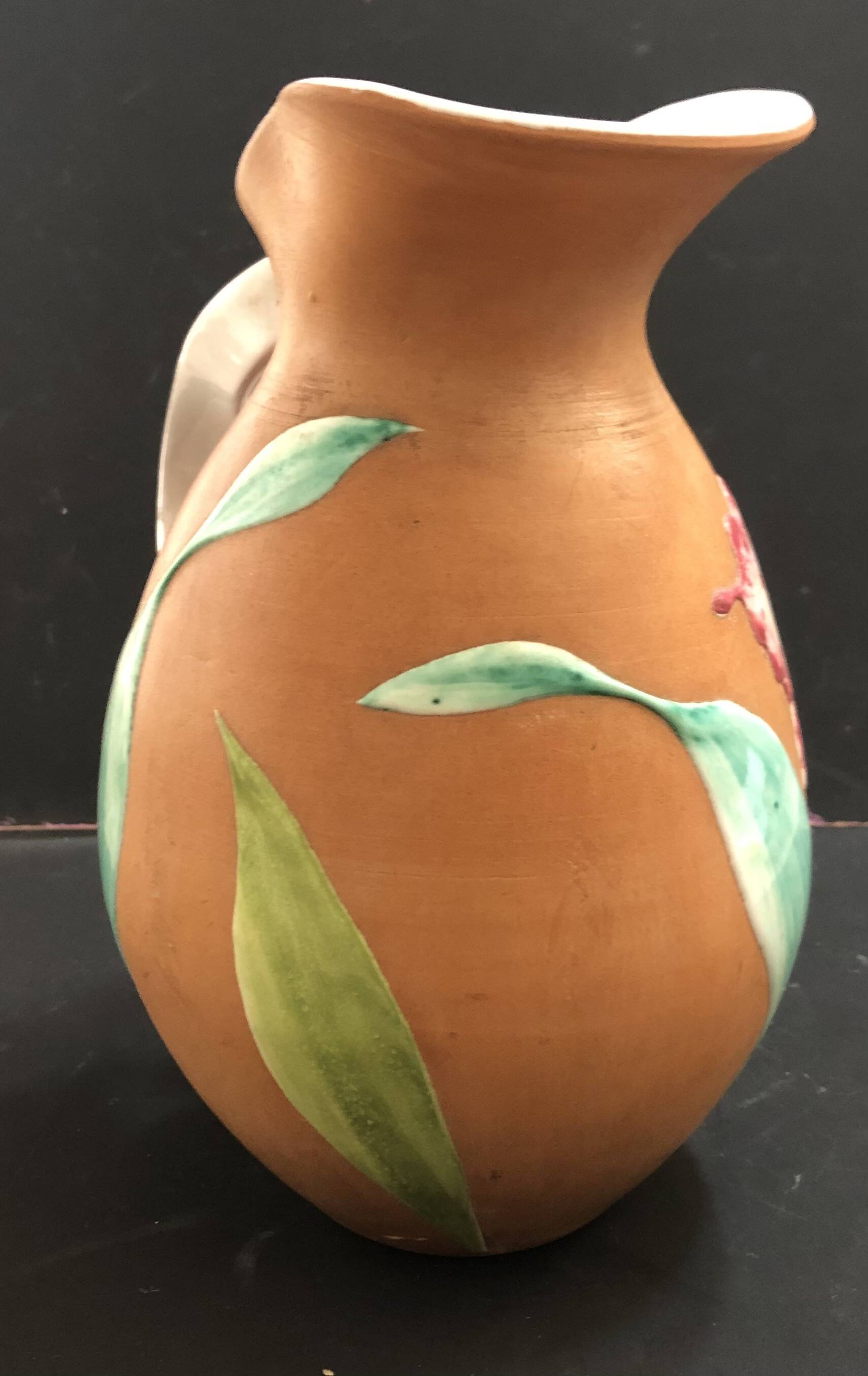 Ceramic pitcher vase by Fiamma, Italy