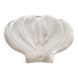 Vase soliflore "Lotus" en cristal Walther Glas, Germany
