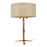 Mid-century modern Austrian brass table lamp by J.T. Kalmar, 1960s