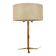 Mid-century modern Austrian brass table lamp by J.T. Kalmar, 1960s
