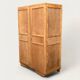 Parisian art deco wardrobe solid raw wood wardrobe