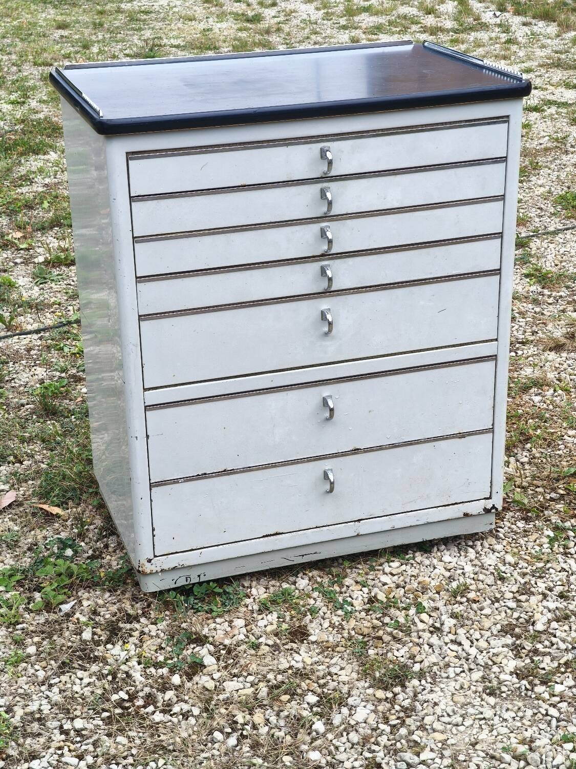 Antique dentist's cabinet