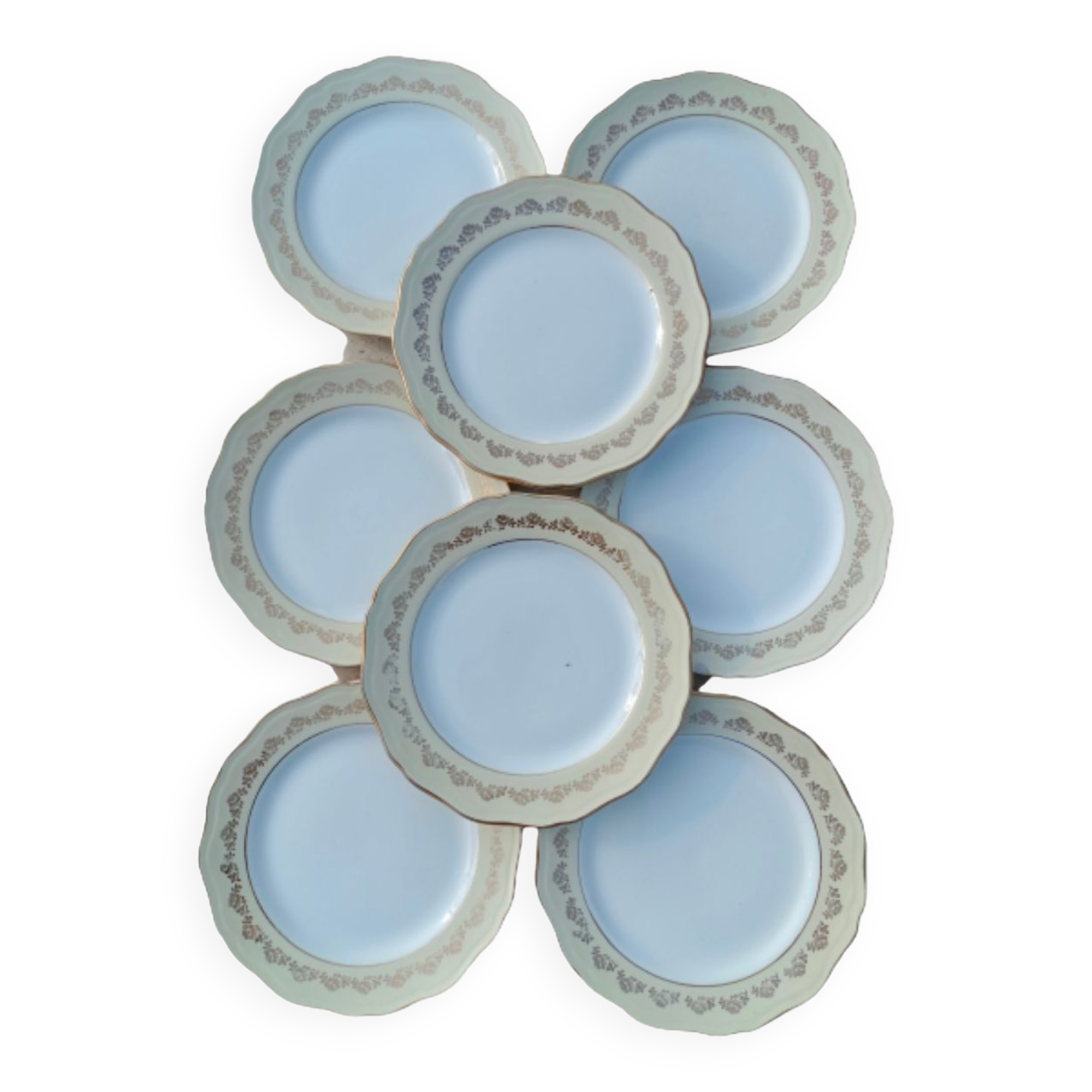 Flat plates L'Amandinoise