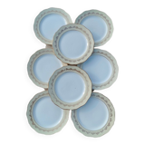 Assiettes plates L'Amandinoise