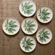 Handcrafted decorative ceramic plates