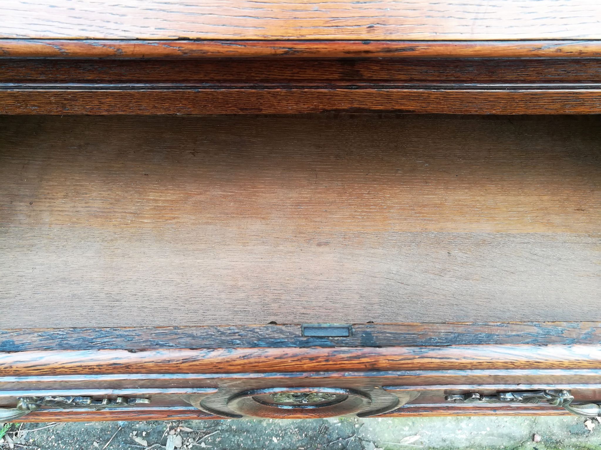 Louis XV style slope desk in oak