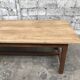 Old oak farm table industrial vintage early twentieth