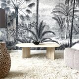 Travertine table 1970