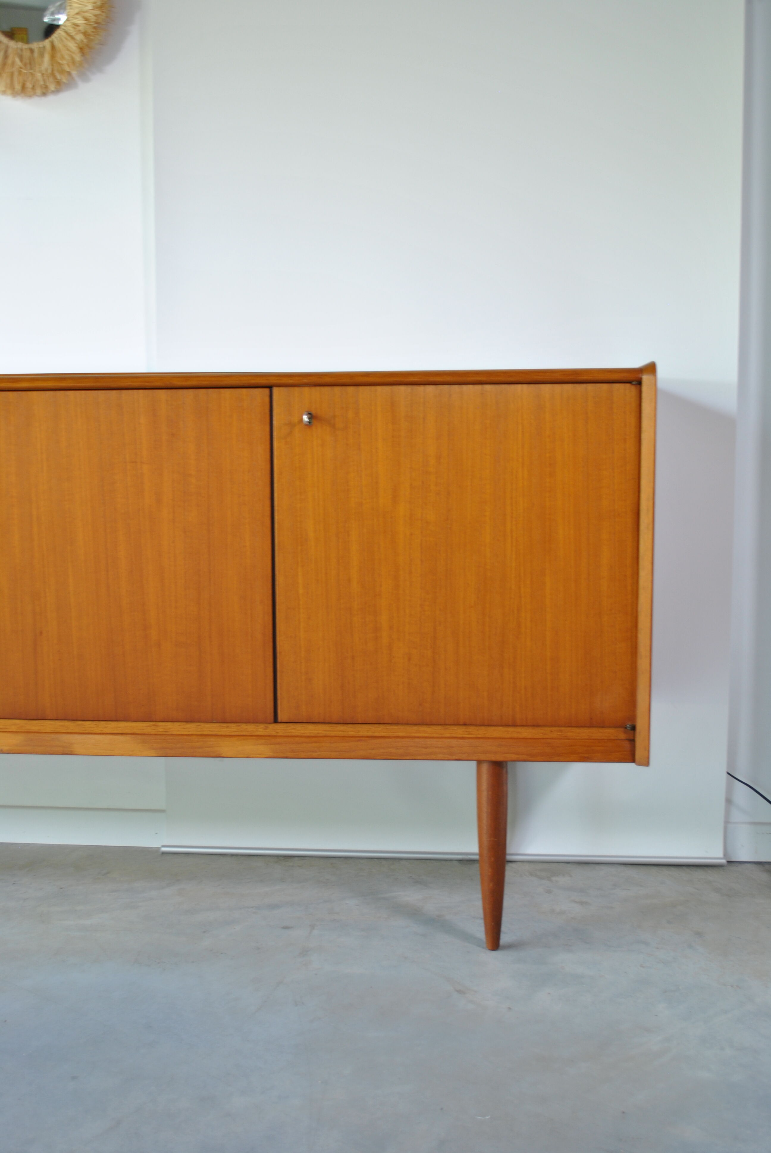 Scandinavian teak row 1970