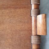 Scandinavian wooden and rope plateau