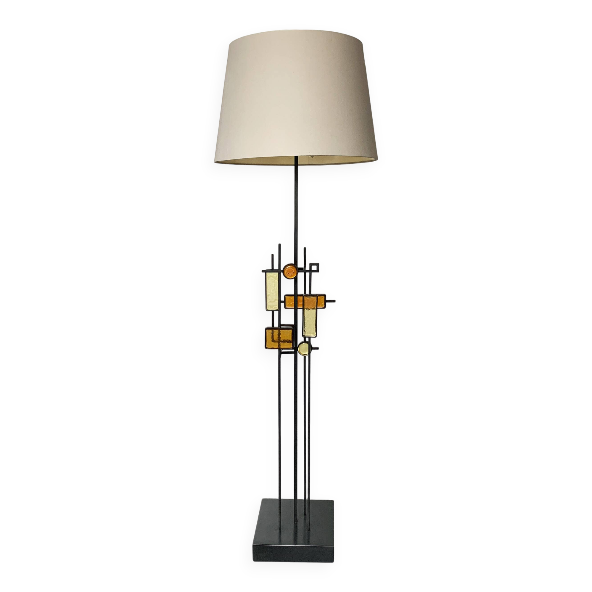 Scandinavian Svend Aage Holm Sorensen Floor Lamp, Denmark 1960s