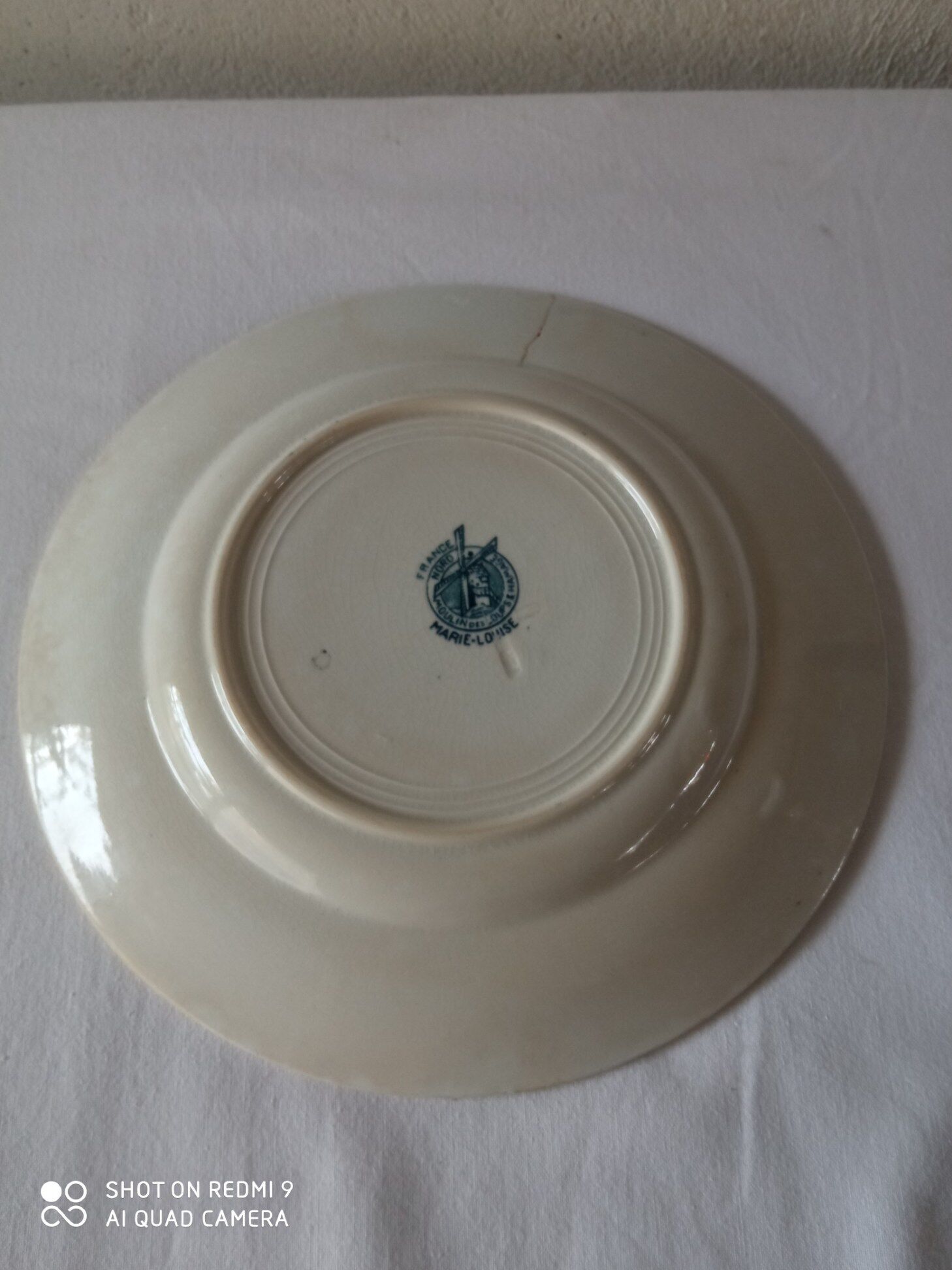 Old plate