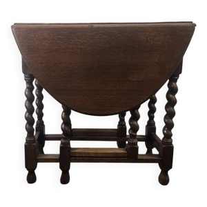 table vintage en bois - console