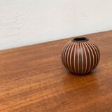 Wormser Terra-Sigillata pottery vase from Germany, mid-century, 1960s.