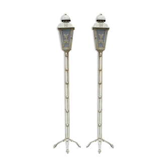 Paire de lampadaires avant 1940