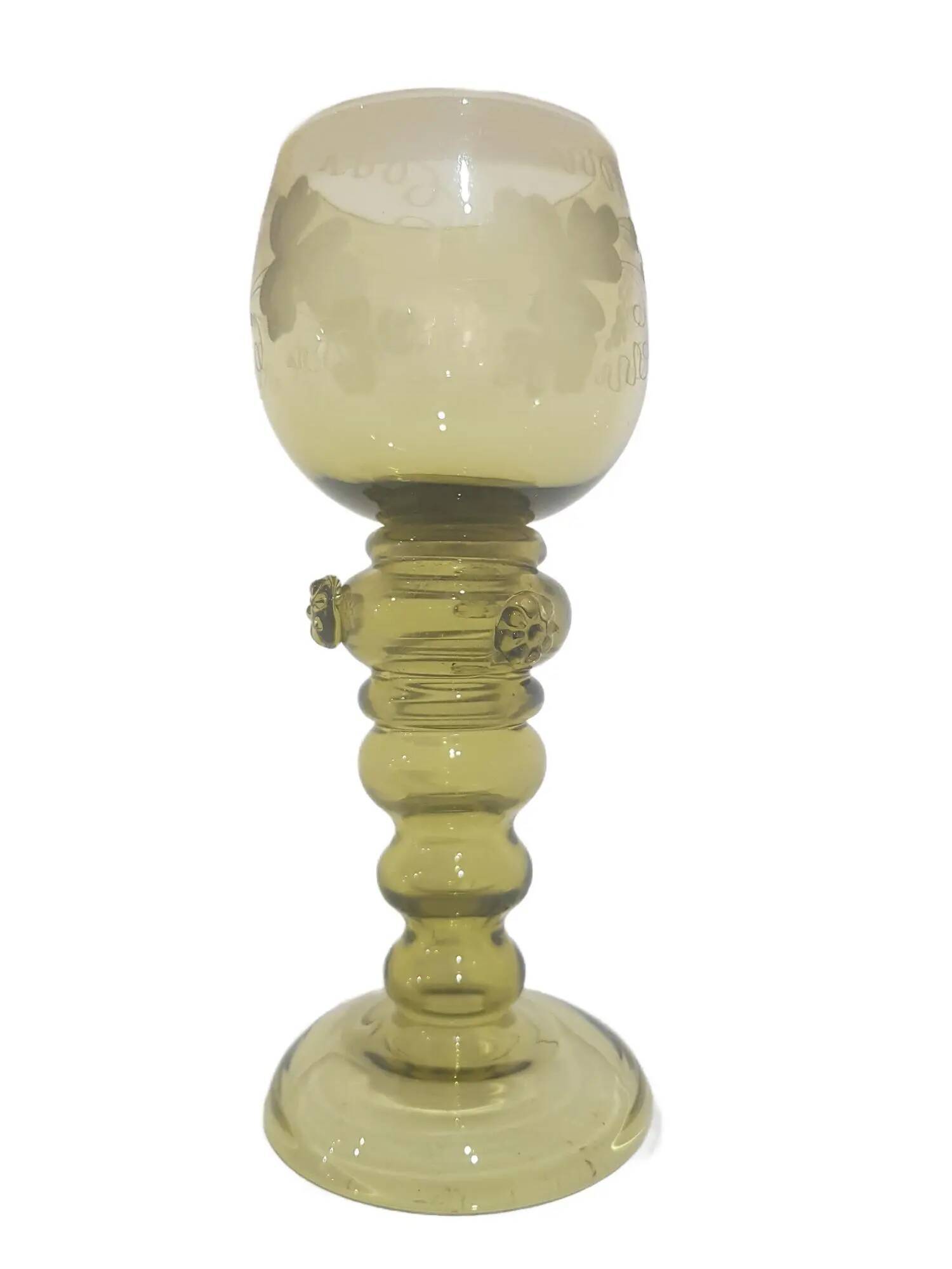 Roemer glass / Theresienthal / Michael von Poschinger / Germany / early 20t