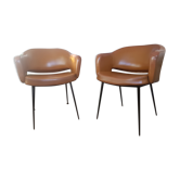 Paire de fauteuils