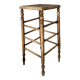 Tabouret bois/cannage