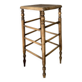 Tabouret bois/cannage
