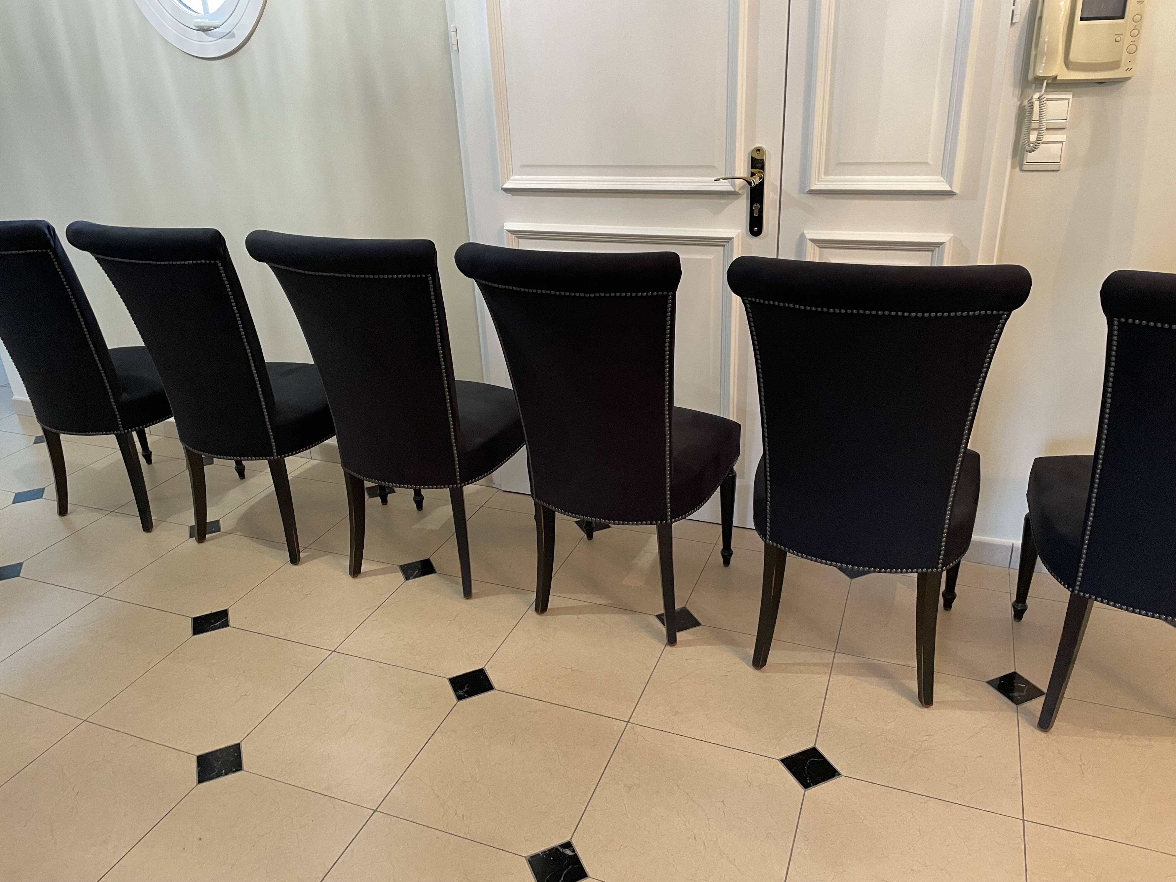 Dining table chair model Villandry (sold by Roche Bobois)