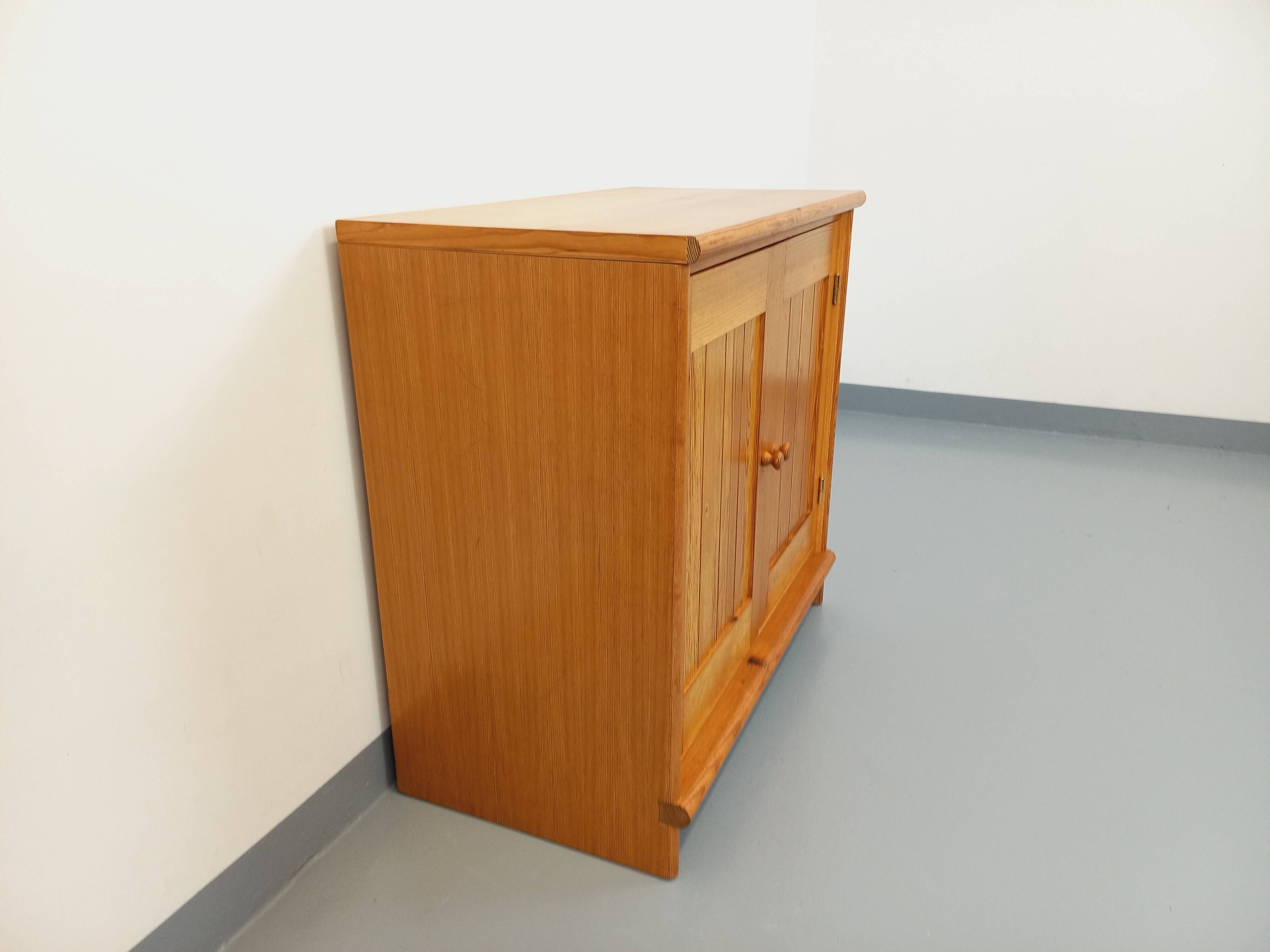 Vintage pine storage unit from the 60s 70s