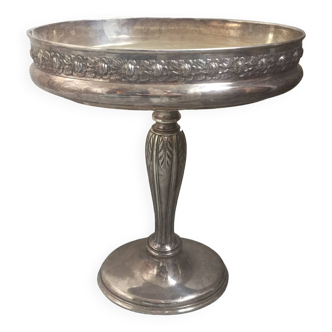 Silver metal stand cup