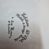 Ostrich feather vase Couleuvre A.Laurent, 1930