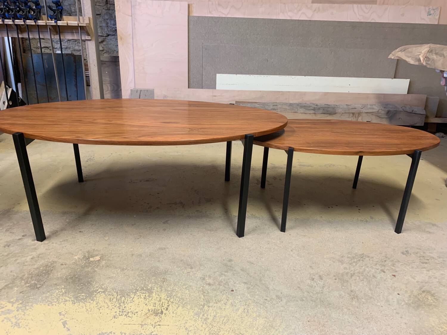 Vintage Scandinavian teak coffee table