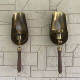 Tea shovel wall lights