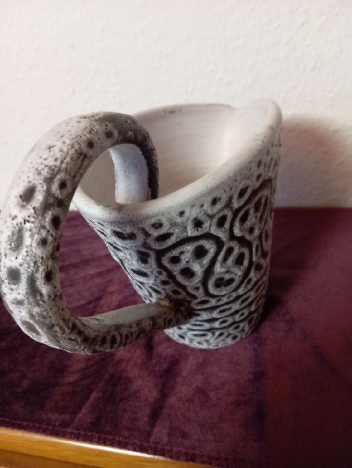 Vintage pitcher signed Jean Austruy