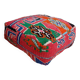Handmade Berber pouf in wool 60 X 60 X 20 CM