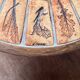 Roger Capron Vallauris vintage herbarium ceramic coffee table