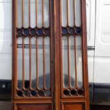 Old glass doors