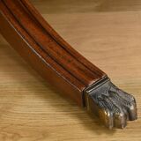 English Style Mahogany Extendable Pedestal Table - 1960