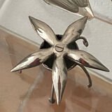 Ashtrays, lotus flower, removable petals, made of metal.